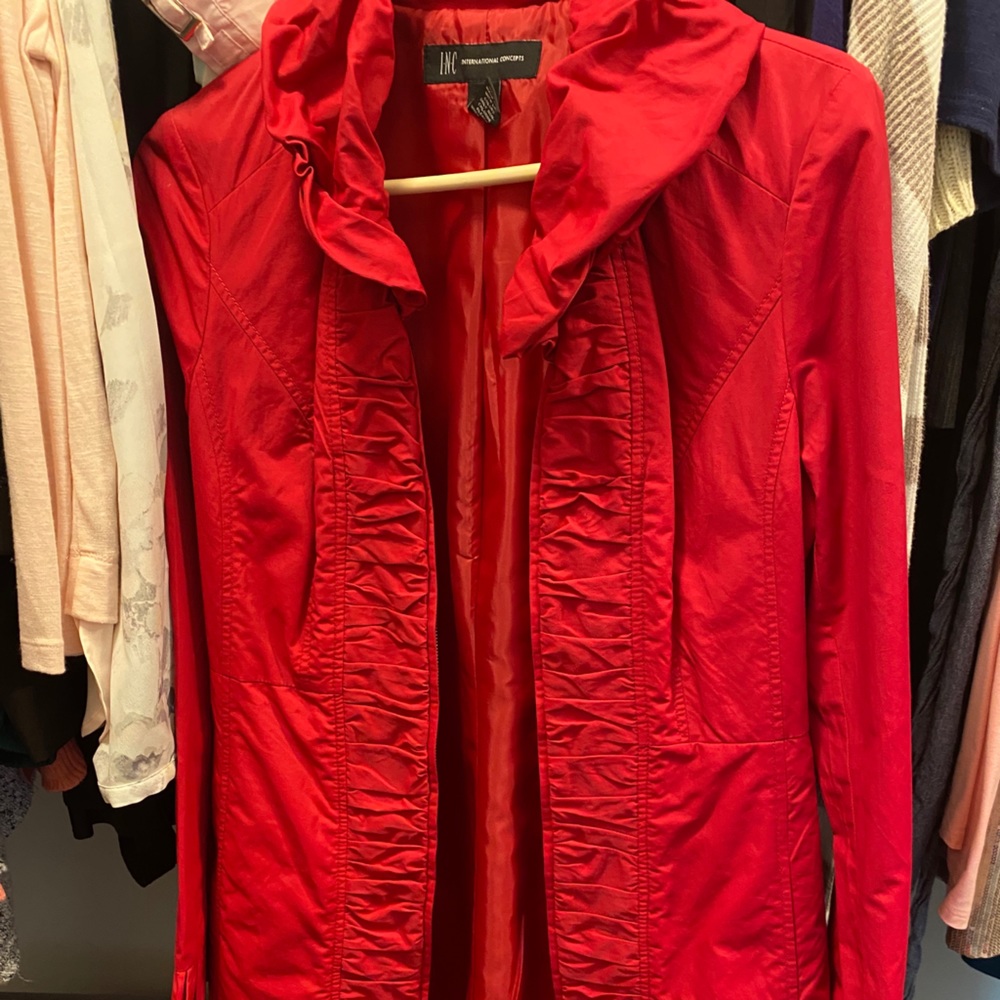 INC jacket mid thigh length